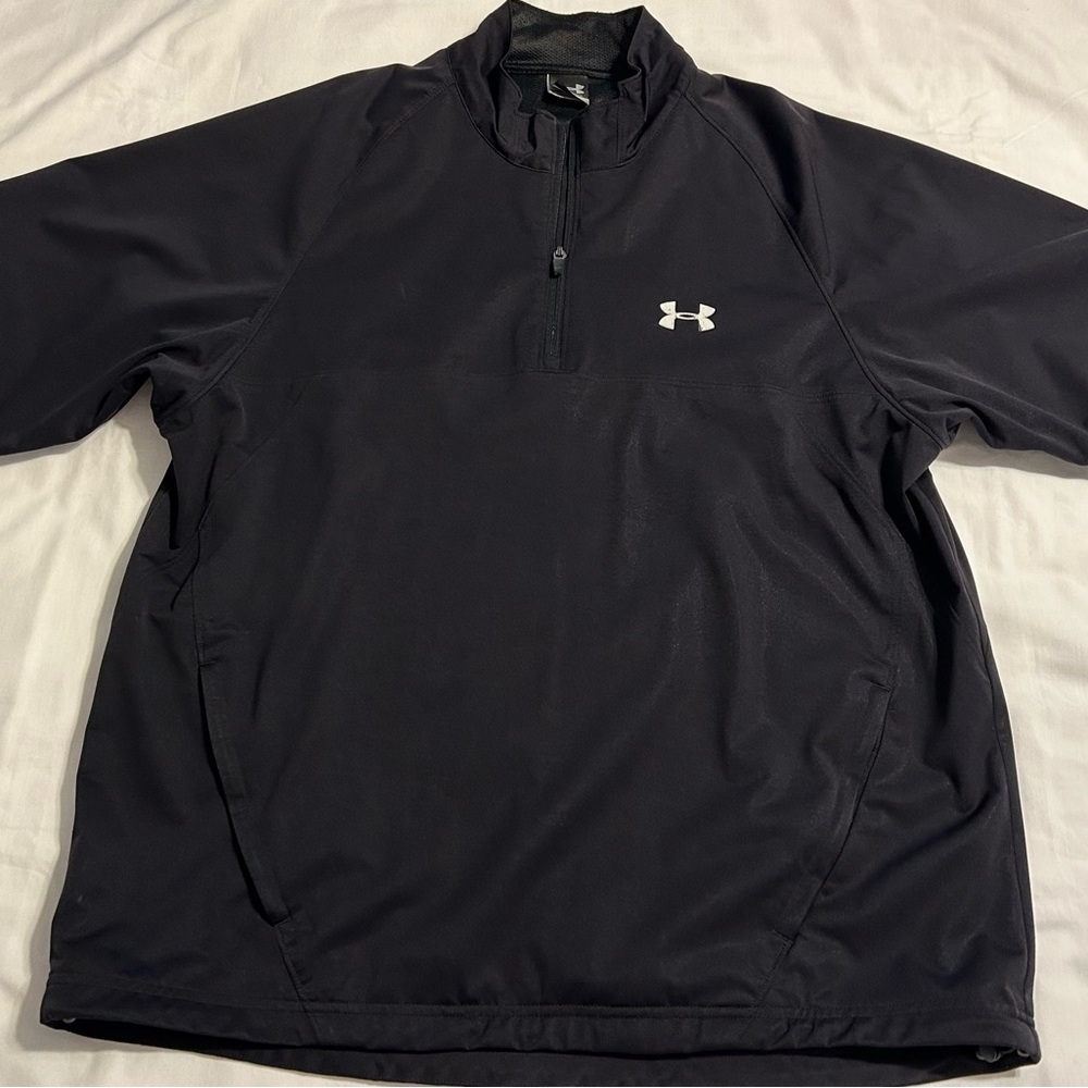 Under Armour Men's Black Windbreaker